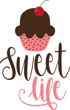 sweet-life-cupcake-positive-free-svg-file-SvgHeart.Com