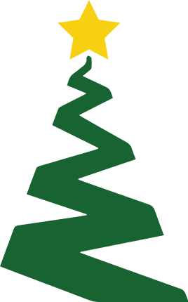swirly-christmas-tree-with-star-decoration-free-svg-file-SvgHeart.Com