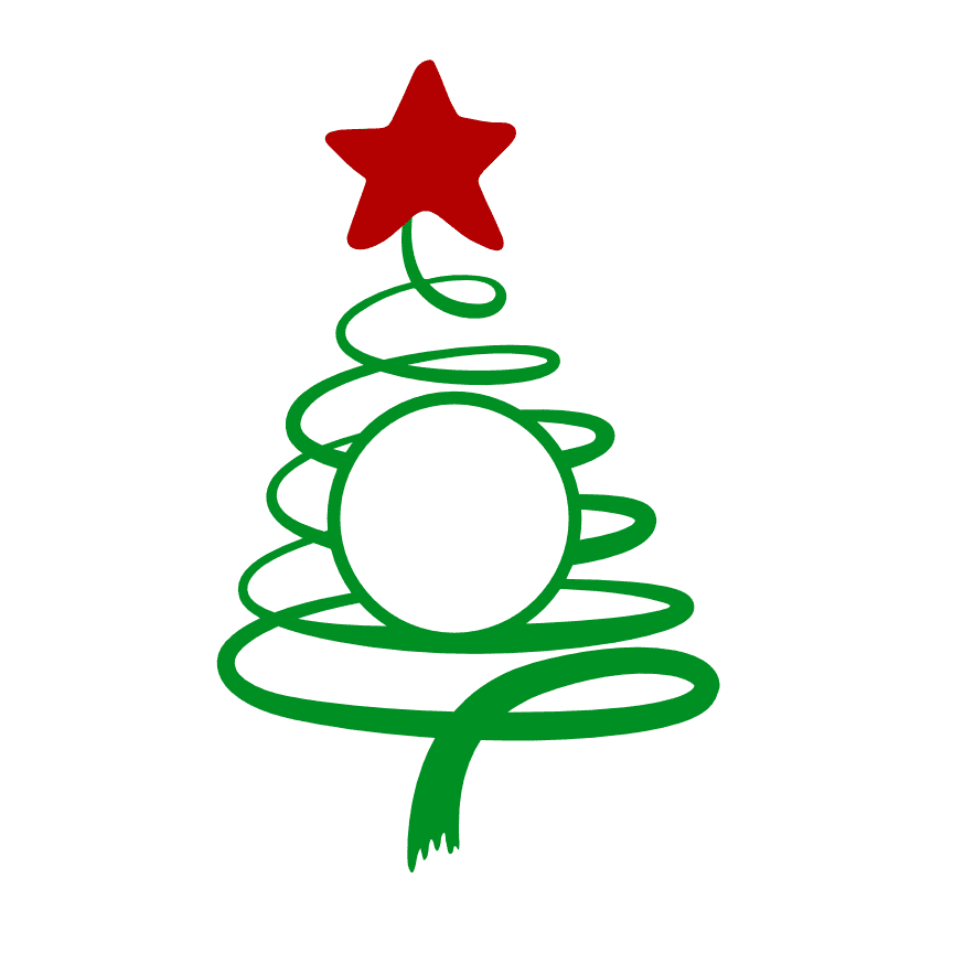 swirly-christmas-tree-with-star-monogram-holiday-free-svg-file-SvgHeart.Com