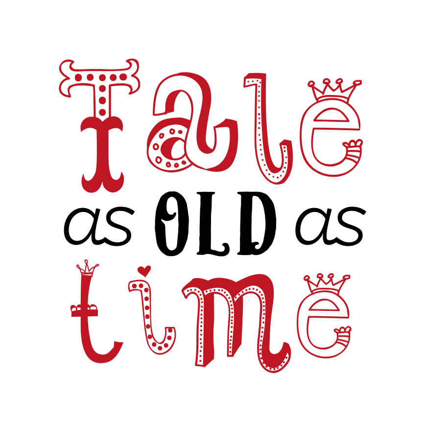 tale-as-old-as-time-free-svg-file-SvgHeart.Com