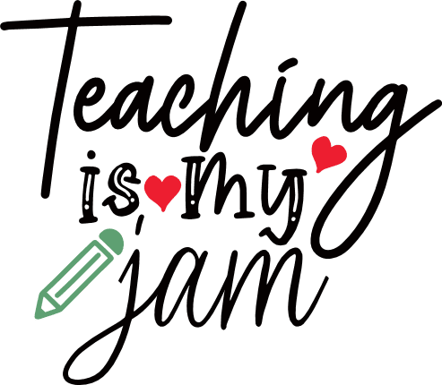 teaching-is-my-jam-pencil-hearts-teachers-free-svg-file-SvgHeart.Com
