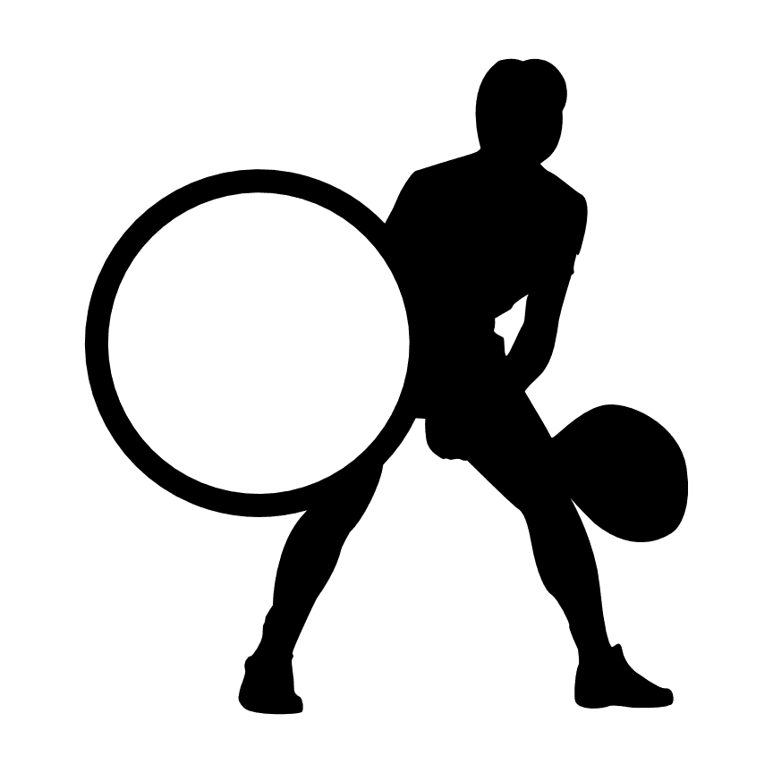 tennis-player-monogram-sport-free-svg-file-SvgHeart.Com