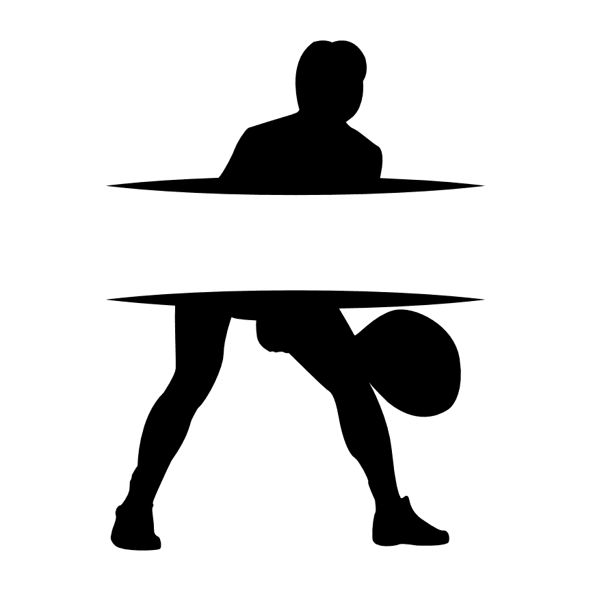 tennis-player-split-text-frame-sport-free-svg-file-SvgHeart.Com