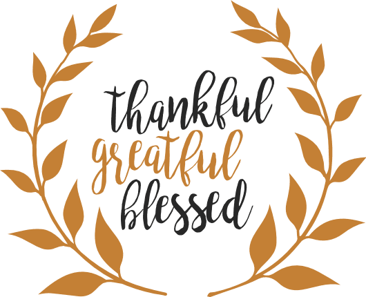 thankful-greatful-blessed-laurel-wreath-thanksgiving-free-svg-file-SvgHeart.Com