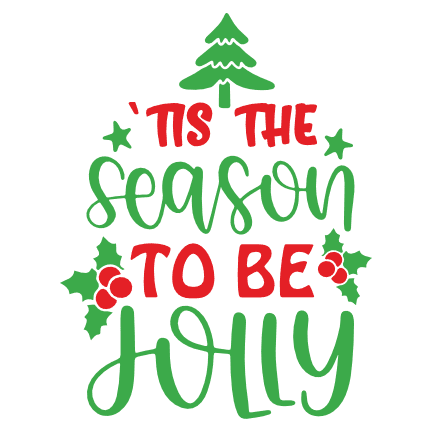 tis-the-season-to-be-jolly-christmas-free-svg-file-SvgHeart.Com