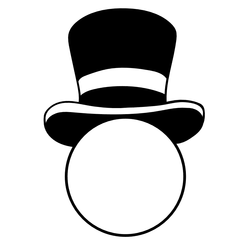 top-hat-monogram-magician-free-svg-file-SvgHeart.Com