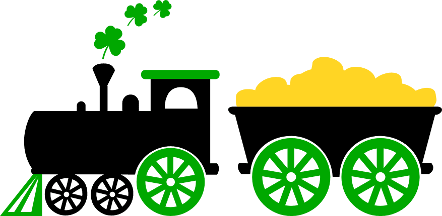 train-full-of-gold-shamrock-st-patricks-day-free-svg-file-SvgHeart.Com