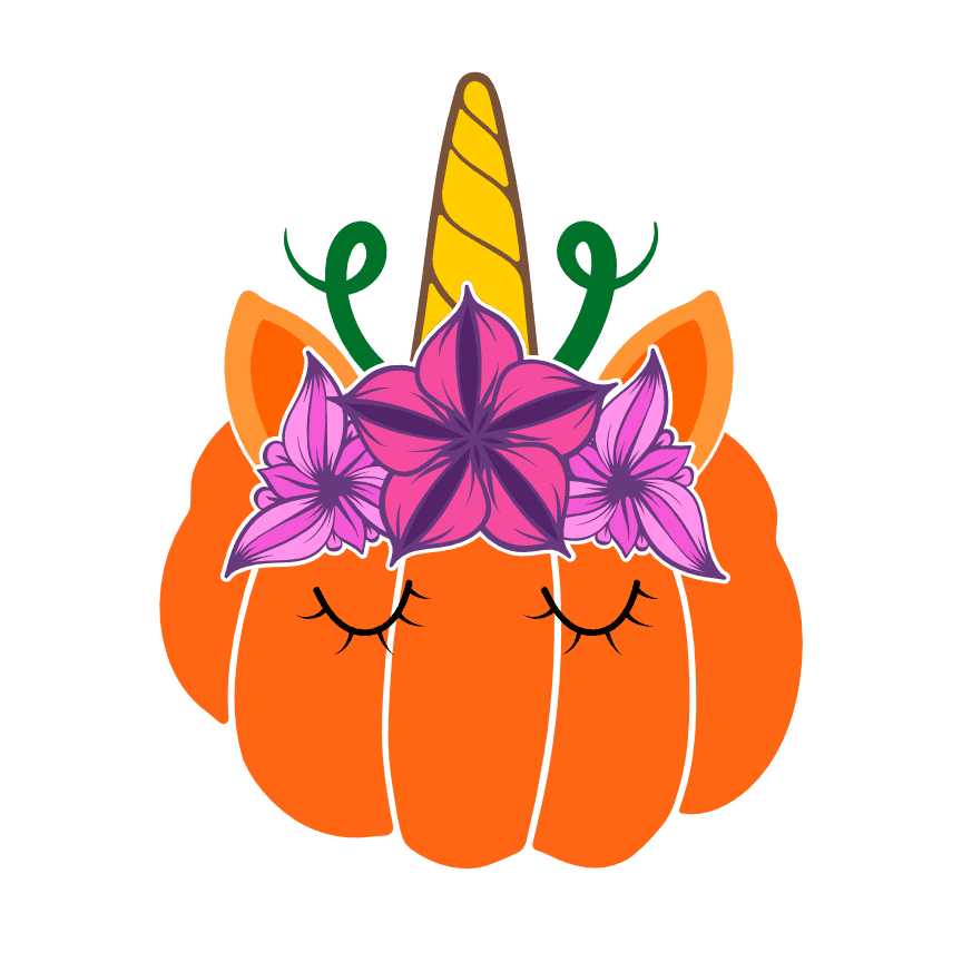 unicorn-pumpkin-halloween-free-svg-file-SvgHeart.Com