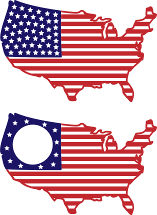 united-states-map-monogram-frame-flag-america-free-svg-file-SvgHeart.Com