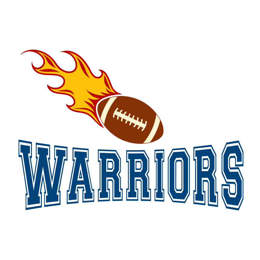 warriors-team-football-ball-sport-free-svg-file-SvgHeart.Com