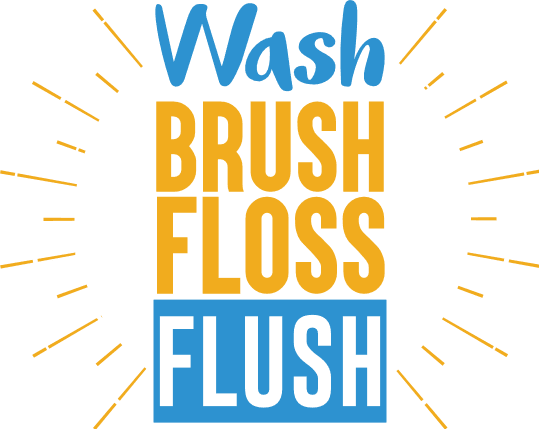 wash-brush-floss-flush-bathroom-free-svg-file-SvgHeart.Com