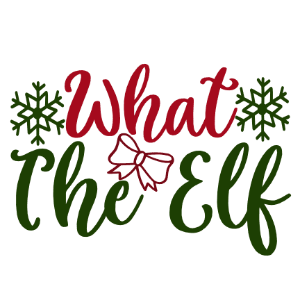 what-the-elf-christmas-free-svg-file-SvgHeart.Com