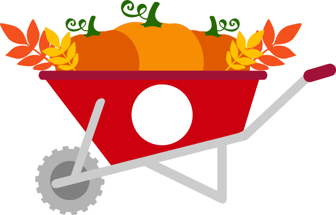 wheel-barrow-monogram-frame-pumpkins-with-leaves-autumn-free-svg-file-SvgHeart.Com