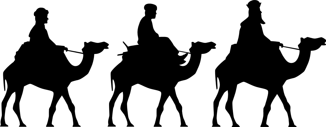 wise-men-three-kings-camels-christmas-free-svg-file-SvgHeart.Com
