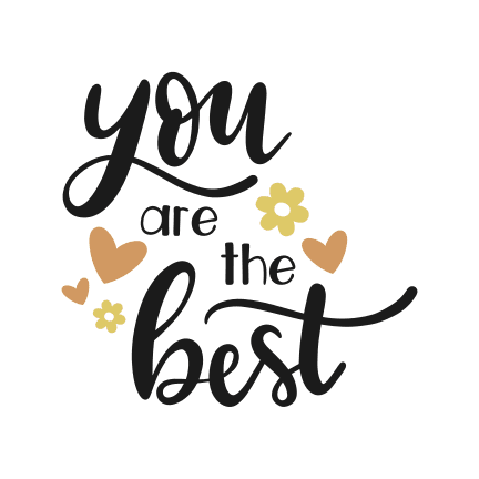 you-are-the-best-hearts-free-svg-file-SvgHeart.Com