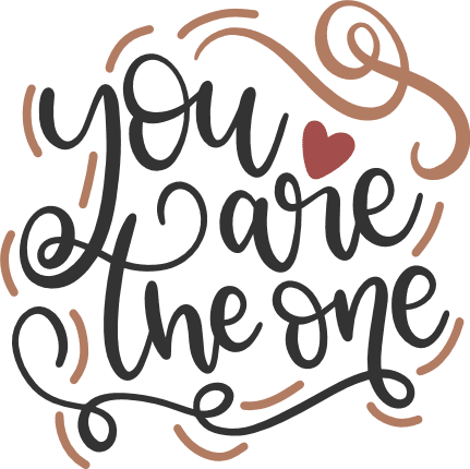 you-are-the-one-heart-love-free-svg-file-SvgHeart.Com