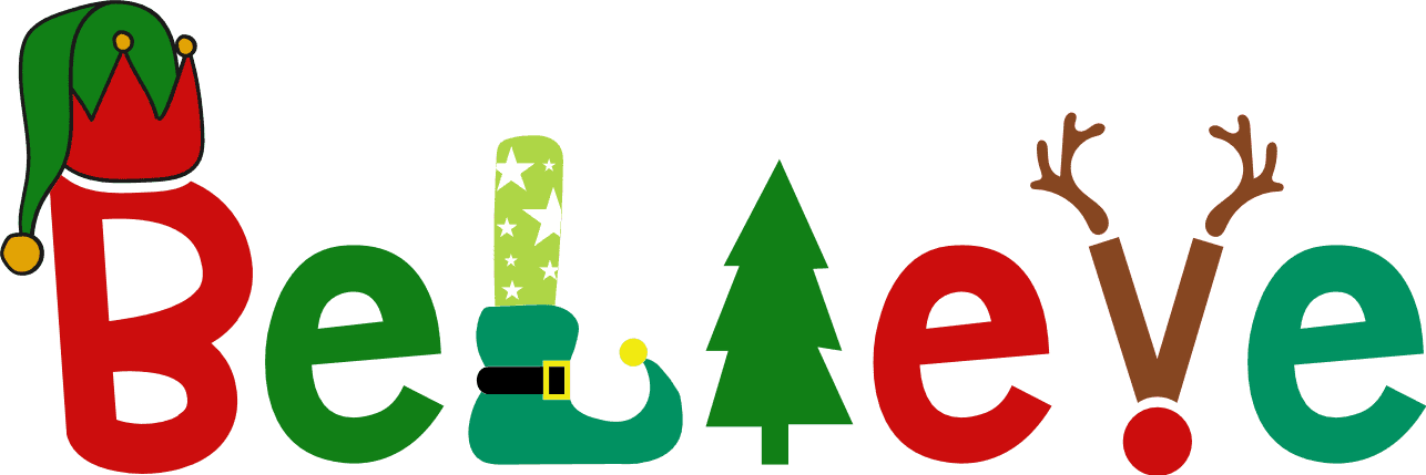 believe-sign-elf-shoe-hat-christmas-free-svg-file-SVGHEART.COM