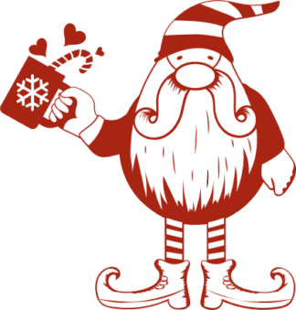 christmas-gnome-with-mug-holiday-free-svg-file-SVGHEART.COM