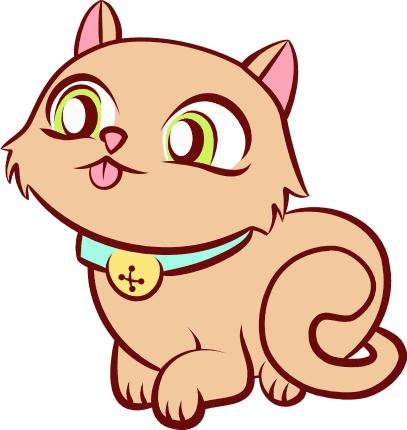 cute-cat-kitty-clipart-kids-room-decoration-free-svg-file-SVGHEART.COM