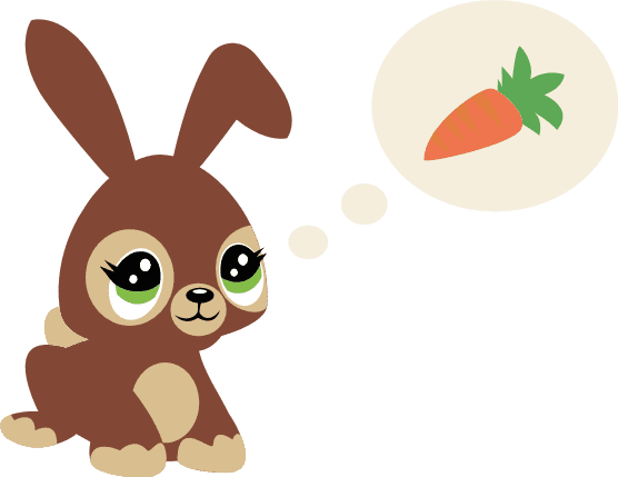 cute-rabbit-and-carrot-clipart-kids-room-decoration-free-svg-file-SVGHEART.COM