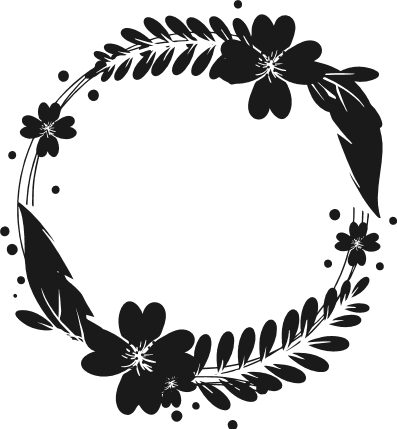 floral-wreath-circle-flowers-decorative-free-svg-file-SVGHEART.COM