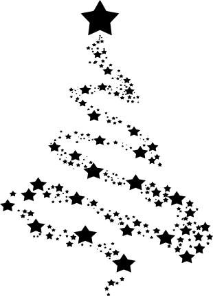 ornamental-christmas-tree-made-of-stars-free-svg-file-SVGHEART.COM