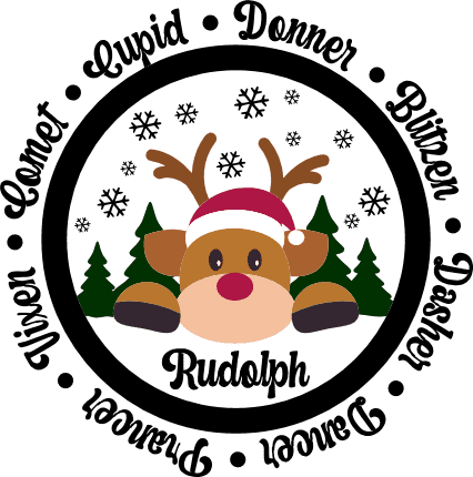 rudolph-and-santa-reindeer-names-free-svg-file-SVGHEART.COM