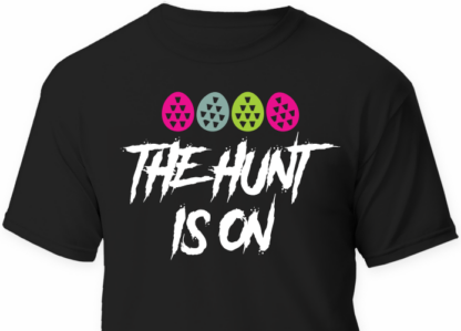 the hunt is on, funny easter free svg file