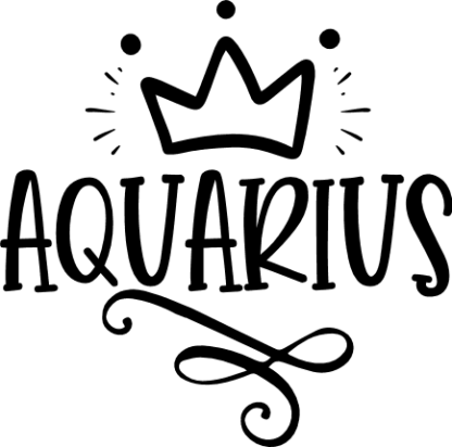 aquarius, zodiac sign free svg file