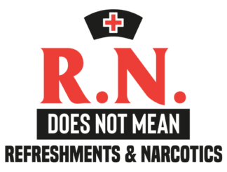 R.N. does not mean refreshments and narcotics, funny nurse free svg file