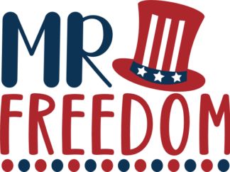 mr freedom, 4th of july, independence free svg file
