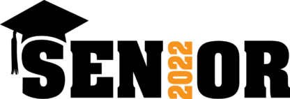 senior 2022, sign, graduation free svg file