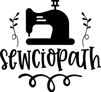 sewciopath, sewing machine - free svg file for members
