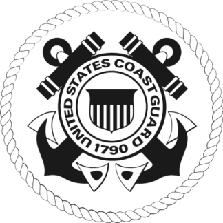 united states coast guard 1790, crossed anchors free svg file