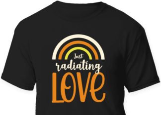 just radiating love, tshirt desgn free svg file