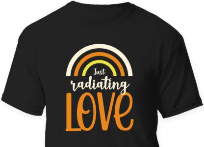 just radiating love, tshirt desgn free svg file