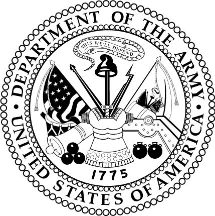 department of the army, us army symbol 1775 free svg file