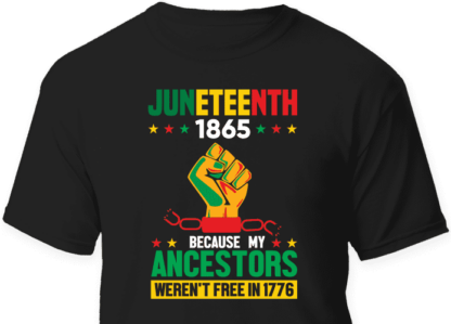 juneteenth 1865, because my ancestors weren't free in 1776 free svg file