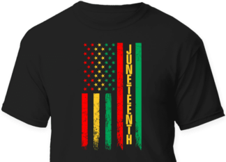 juneteenth distressed flag, black history free svg file