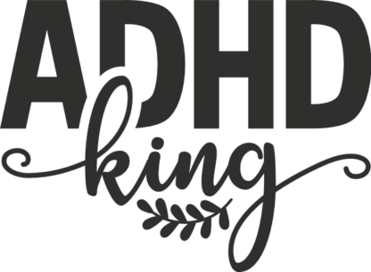 ADHD king, awareness free svg file