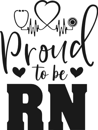 proud to be RN, nurse free svg file images