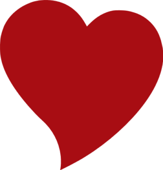 cute heart clipart image - free svg file for members