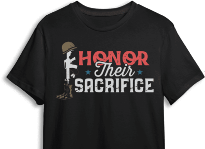 honor their sacrifice, veterans day free svg file image