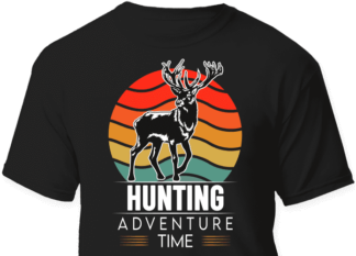 hunting adventure time, shirt - free svg file for members