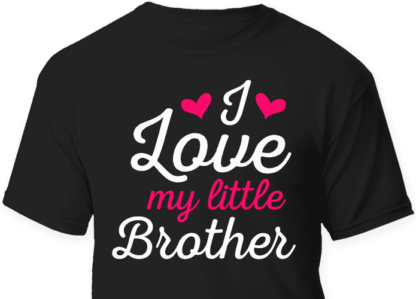 i love my little brother free svg file image
