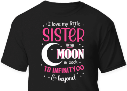 i love my little sister to the moon free svg file