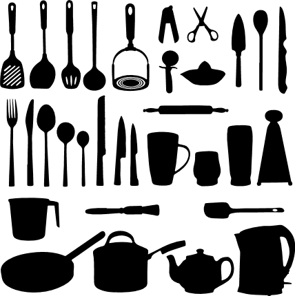 Kitchen Stuff Royalty Free SVG, Cliparts, Vectors, and Stock Illustration.  Image 8790987.