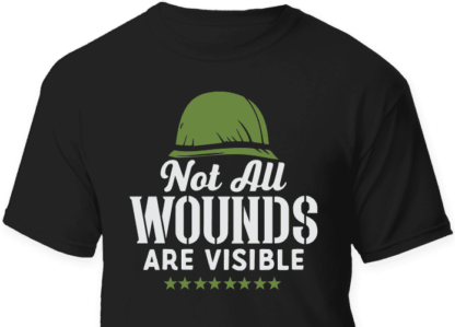 not all wounds are visible, soldier, veteran free svg file