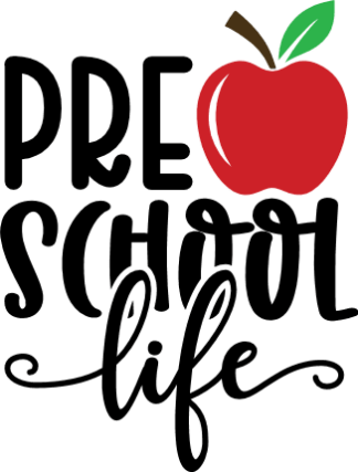 pre school life - free svg file for members