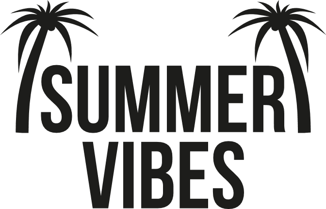 summer vibes, vacation free svg file image - SVG Heart